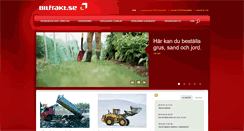Desktop Screenshot of bilfrakt.se